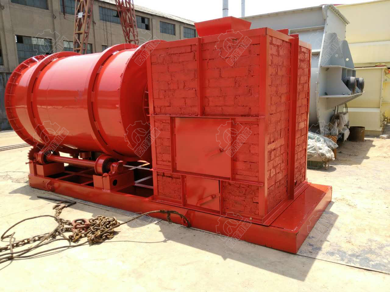 YC-GH623河沙烘干機(jī)側(cè)面圖